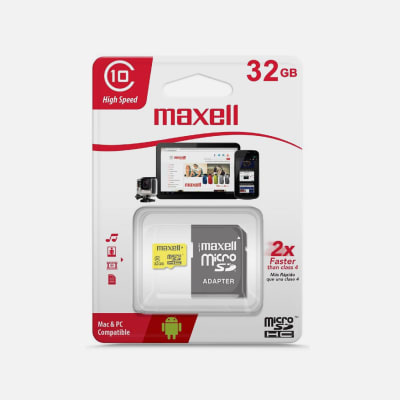 MICRO SD MAXELL 32GB CLASE 101