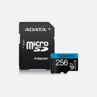 MICRO SDXC ADATA PREMIER 256GB C/ADAP UHS-I CLASE 10 AUSDX256GUICL10-RA1