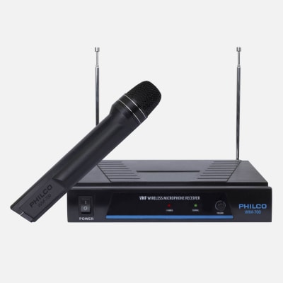 MICROFONO INALAMBRICO VHF WM700 PHILCO