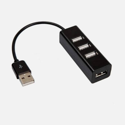 MINI HUB 4 PUERTOS USB 2.01