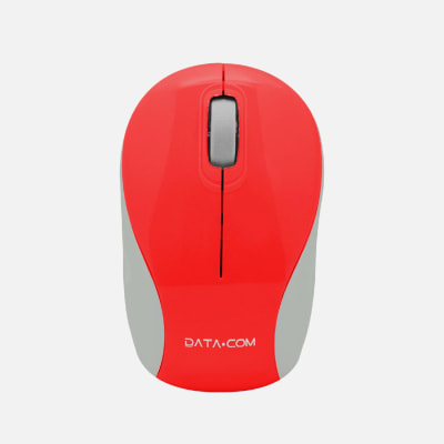 MINI MOUSE INALAMBRICO 3D DATACOM ROJO 1205581