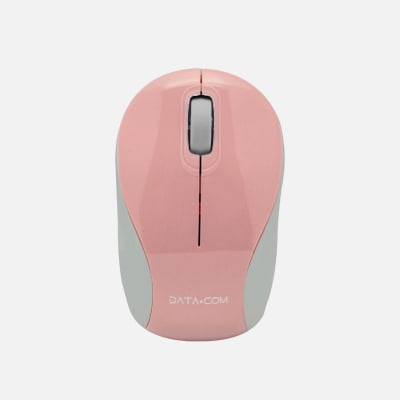 MINI MOUSE INALAMBRICO 3D DATACOM ROSADO 1205591