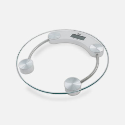 MLAB BALANZA BAÑO VIDRIO REDONDA 180KG1