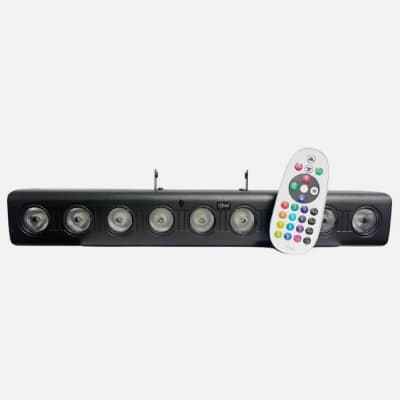 MLAB LUZ FIESTA BARRA 9 LED MIC MUSIC RGBW 4 EN 1 - 9423