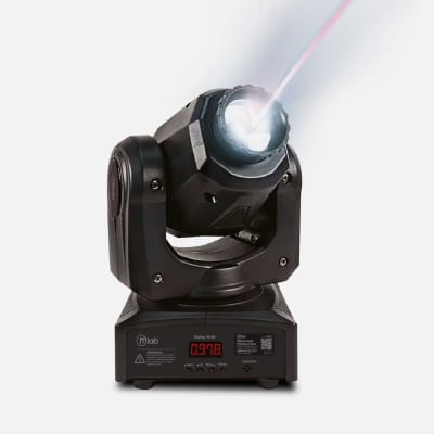 MLAB LUZ FIESTA ROBOT MOVING HEAD SPOT LIGHT 12W MIC 9428