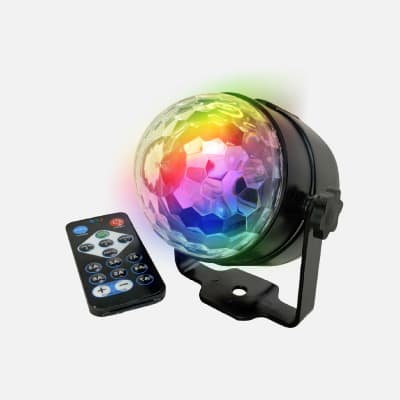 MLAB MINI DISCO BALL RGB MIC MUSIC 9413