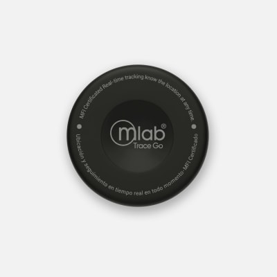 MLAB RASTREADOR GPS TRACE GO FIND MY MFI SILICON BLACK 9486