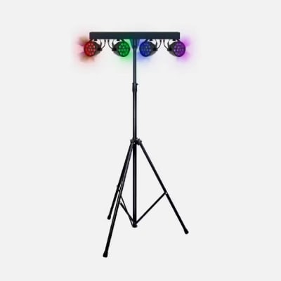 MLAB STAND LUZ LED PAR SET RGBW1