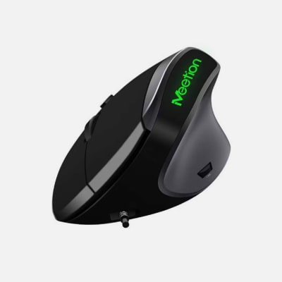 MOUSE ALAMB. MEETION VERTICAL MT-M390 BLACK1