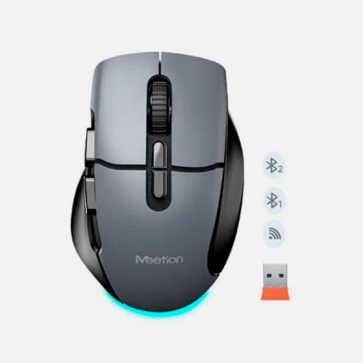 MOUSE ERGONÓMICO DUAL INAL. MEETION BTM0011