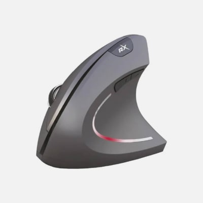 MOUSE ERGONÓMICO VERTICAL RECARGABLE REPTILEX RX00531