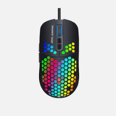 MOUSE GAMER 7D JEDEL GM1110 6400DPI ERGONÓMICO1