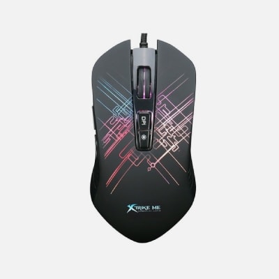 MOUSE GAMING XTRIKE ME GM-510 PRO 6400 DPI1