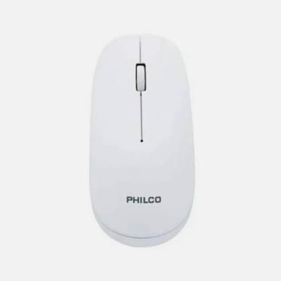 MOUSE INALÁMBRICO BLANCO 1600DPI PHILCO SPK7305 PRO1