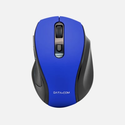 MOUSE INALAMBRICO AZUL 6D DATACOM 1205731