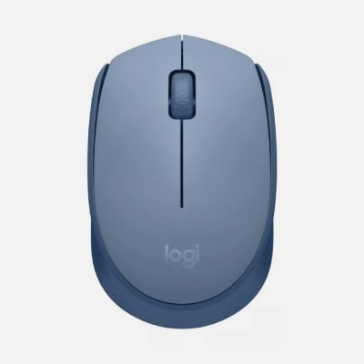 MOUSE INALAMBRICO LOGITECH M170 AZUL/GRIS1