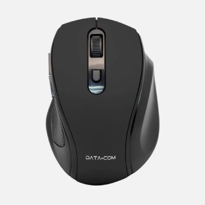 MOUSE INALAMBRICO NEGRO 6D DATACOM 120575