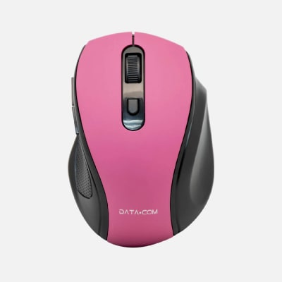 MOUSE INALAMBRICO ROSADO 6D DATACOM 1205721
