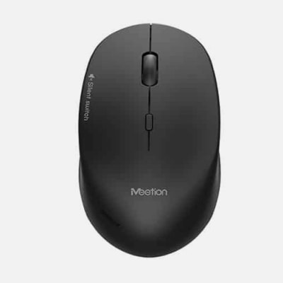 MOUSE INALAMBRICO SILENCIOSO R570 MEETION NEGRO 102641