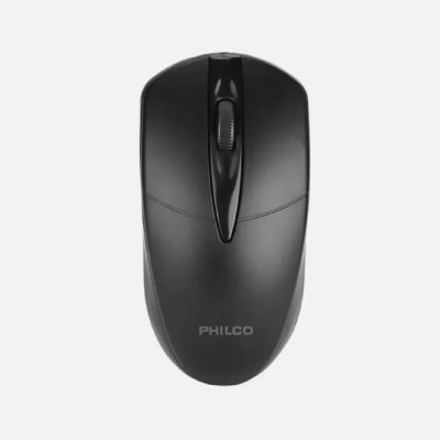 MOUSE ÓPTICO USB NEGRO PHILCO 110UN1