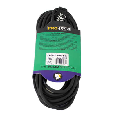 CABLE MICROFONO PCMN 25XNKBK PROLOK1