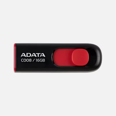 PENDRIVE 16G NEGRO/ROJO 2.0  AC008-16G-RKD1