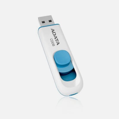 PENDRIVE ADATA 32G BLANCO/CELESTE 2.0 AC008-32G-RWE