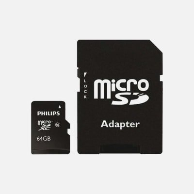 PHILIPS MICRO SD CL10 64GB FM64MA45B/971