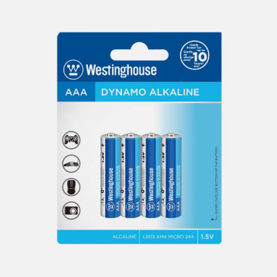 PILA ALCALINA WESTINGHOUSE AAA X4