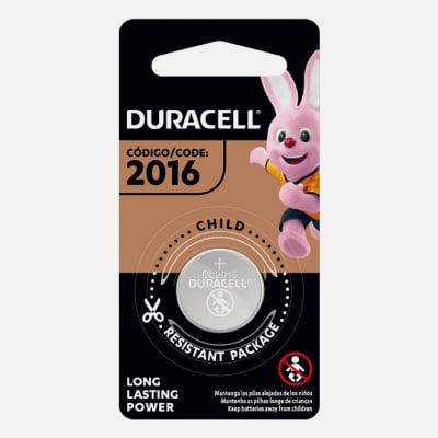 PILA LITIO DURACELL CR 2016