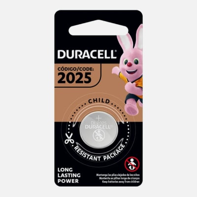 PILA LITIO DURACELL CR 2025