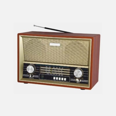 RADIO RETRO PORTATIL. BT/ FM/USB/SD/RECARGABLE AUDIOPRO1