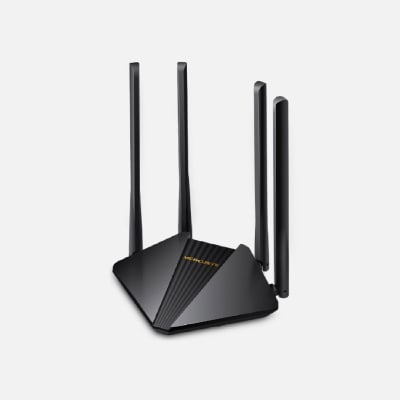 ROUTER MERCUSYS AC1200 WIFI DUAL BAND 4 ANTENAS