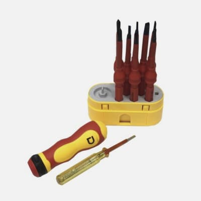 SET ATORNILLADOR ELECTRICO 10PCS DATACOM1