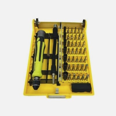 SET ATORNILLADOR PRECISION 45PCS INTER C/ EXTENSION DATACOM1