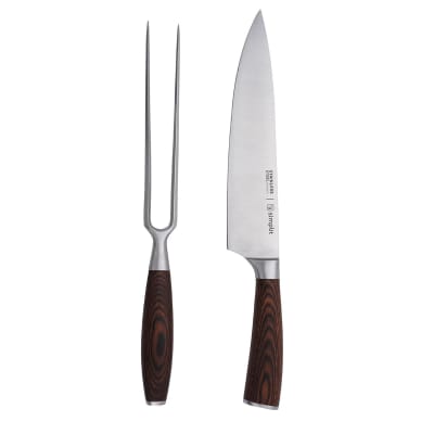 Set Parrillero Cuchillo 21cm y Tenedor Acero Inox Toledo Simplit1