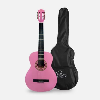 SEVILLANA GUITARRA 30 C/FUNDA PINK