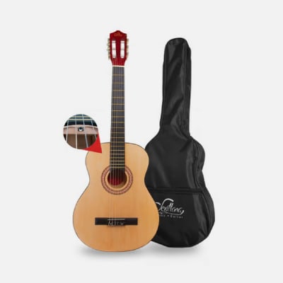 SEVILLANA GUITARRA CLASICA 39 C/FUNDA/ALMA NATURAL1