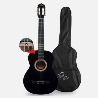 SEVILLANA GUITARRA CLASICA 39 C/FUNDA/ALMA BLACK1
