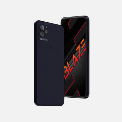 SMARTPHONE BMOBILE LAVA BLAZE 4G 64G/4GB RAM NEGRO