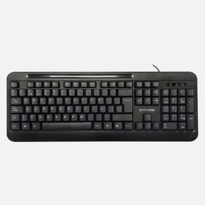 TECLADO BASICO ALAMBRICO 1,3 USB NEGRO DATACOM1