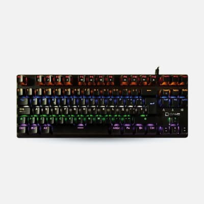 TECLADO GAMER MECÁNICO RGB 87 TECLAS DATACOM 5121541