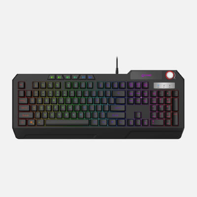 TECLADO GAMING RETROILUM 111 TECLAS USB DATACOM 5237741