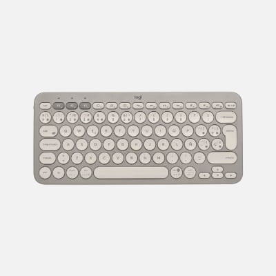 TECLADO INALÁMBRICO BT MULTI-DEVICE LOGITECH K380 ALMOND-MILK1