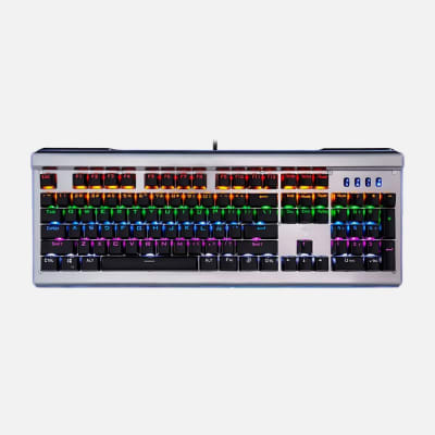 TECLADO MECÁNICO GAMER HP RGB SWITCH AZUL GK520