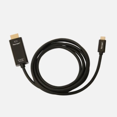 TECMASTER CABLE 1.8 MTS, DISPLAYPORT MACHO A HDMI MACHO 4K TM-100529, NEGRO
