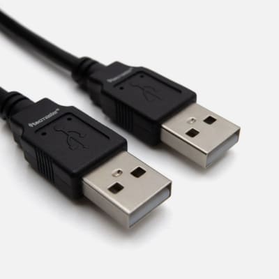 TECMASTER CABLE Hi-SPEED USB-A 2.0 MACHO A MACHO 1,8MTS TM-100524