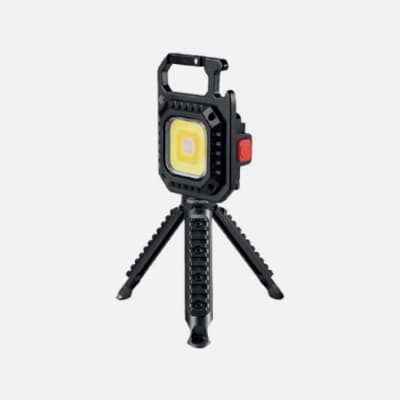 TECMASTER MINI FOCO LED OUTDOOR + RECARGABLE + TRIPODE TM-800103