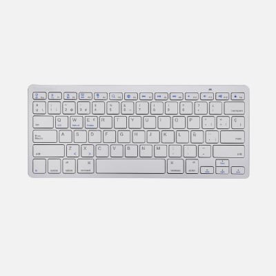 TECMASTER MINI TECLADO BLUETOOTH SILVER TM-1005071