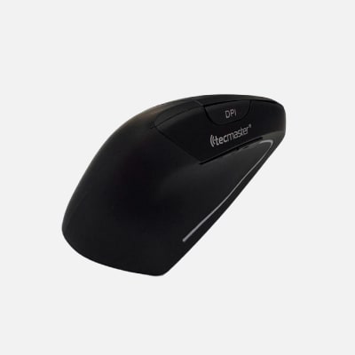 TECMASTER MOUSE VERTICAL ERGONÓMICO INALÁMBRICO ZURDOS TM-100566